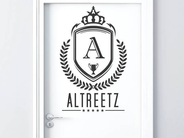 Wandtattoo Altreetz Wappen