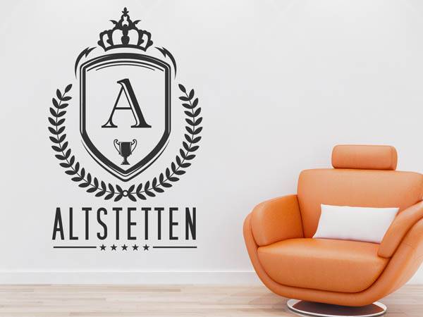 Wandtattoo Altstetten Wappen