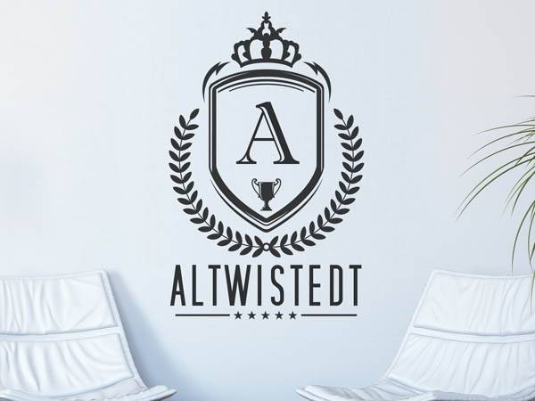 Wandtattoo Altwistedt Wappen