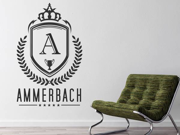 Wandtattoo Ammerbach Wappen