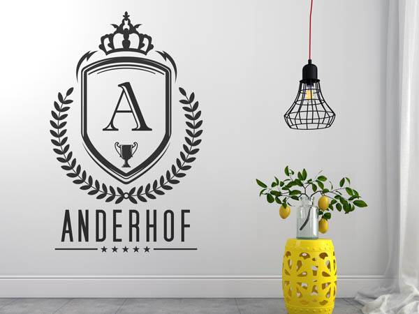 Wandtattoo Anderhof Wappen