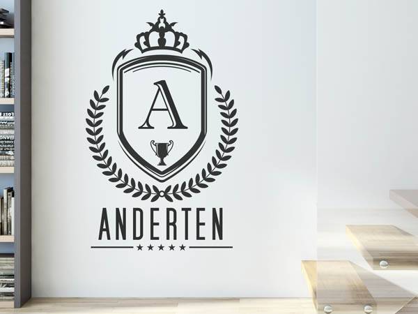Wandtattoo Anderten Wappen