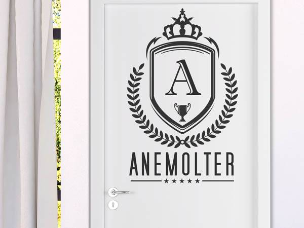 Wandtattoo Anemolter Wappen