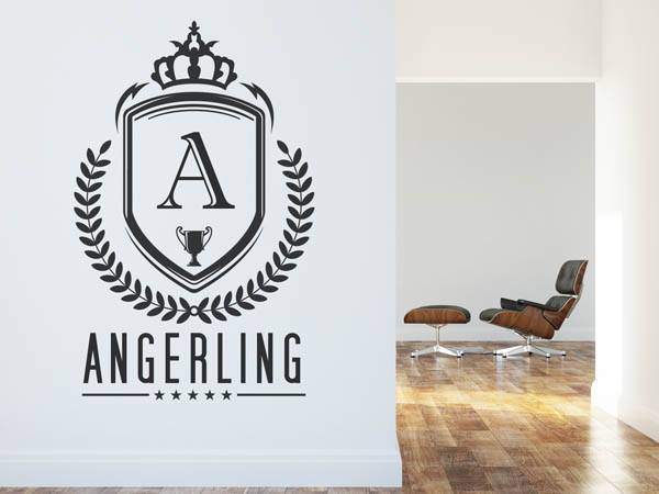 Wandtattoo Angerling Wappen