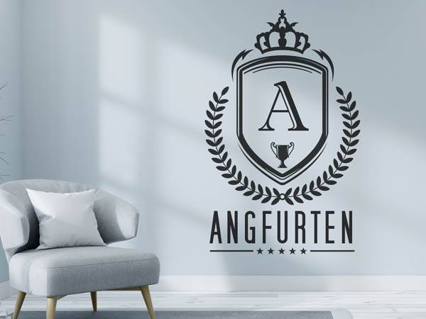 Wandtattoo Angfurten Wappen