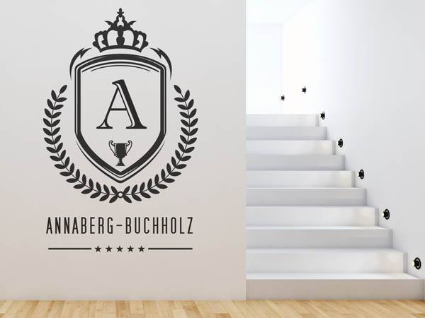 Wandtattoo Annaberg-Buchholz Wappen