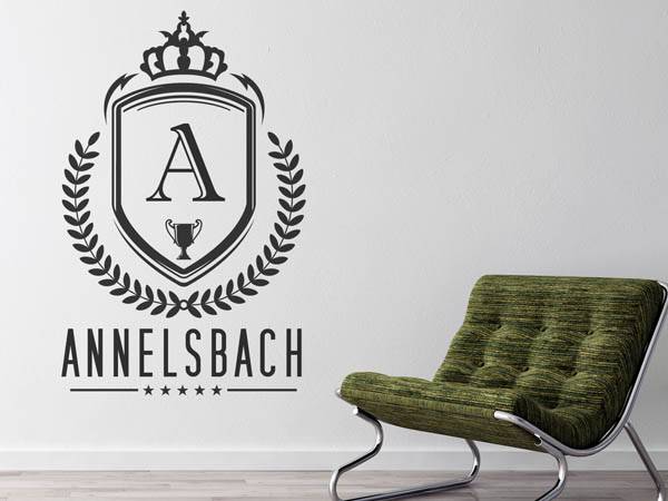 Wandtattoo Annelsbach Wappen