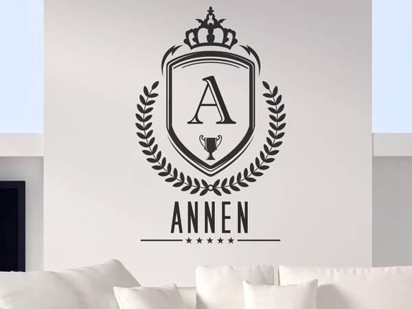 Wandtattoo Annen Wappen