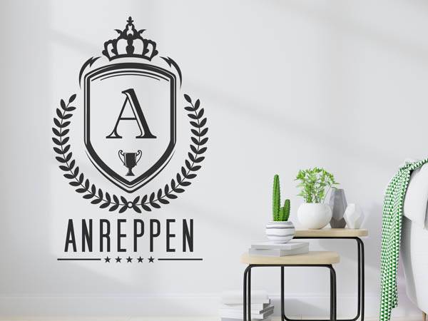 Wandtattoo Anreppen Wappen