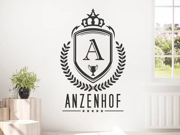 Wandtattoo Anzenhof Wappen