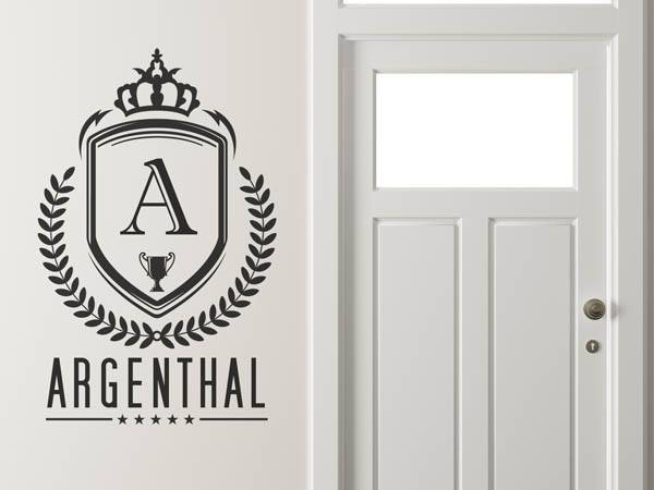 Wandtattoo Argenthal Wappen