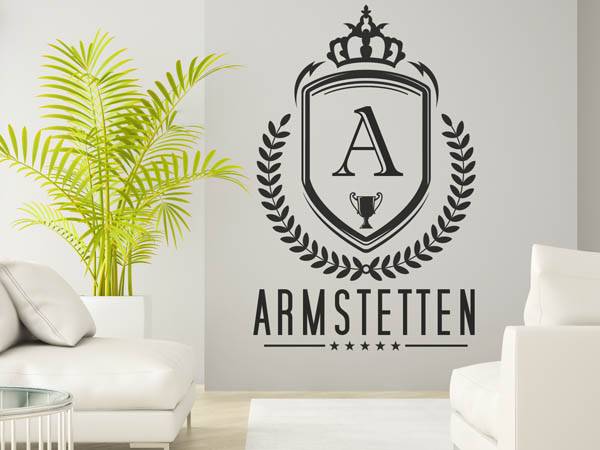 Wandtattoo Armstetten Wappen