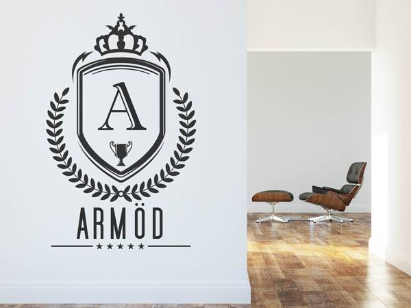 Wandtattoo Armöd Wappen