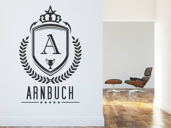 Wandtattoo Arnbuch Wappen