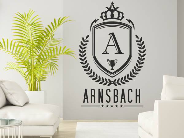 Wandtattoo Arnsbach Wappen