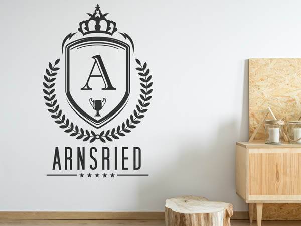 Wandtattoo Arnsried Wappen