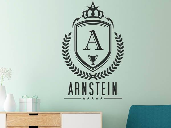 Wandtattoo Arnstein Wappen