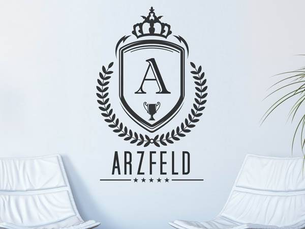 Wandtattoo Arzfeld Wappen