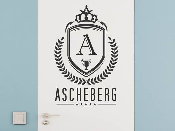Wandtattoo Ascheberg Wappen
