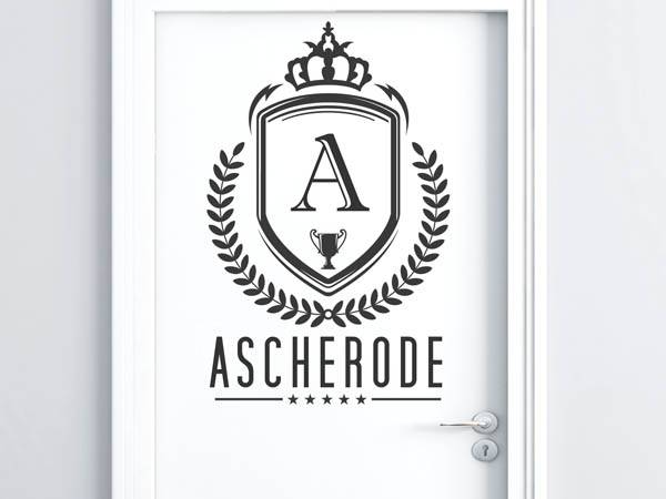 Wandtattoo Ascherode Wappen