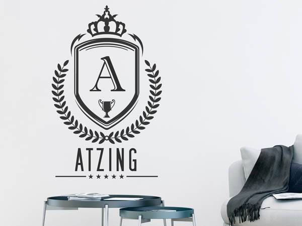 Wandtattoo Atzing Wappen