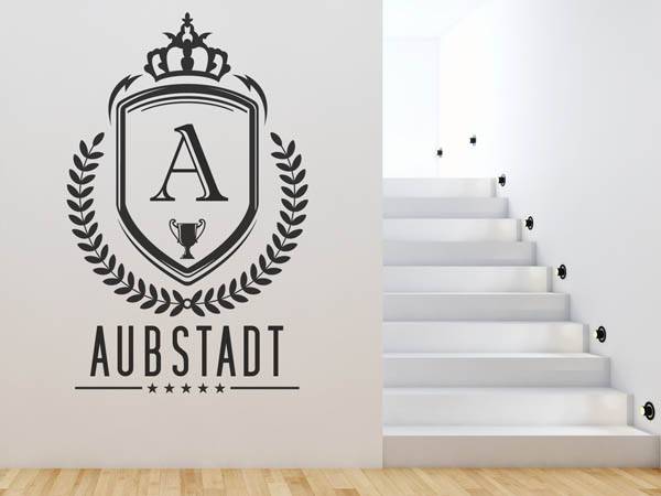 Wandtattoo Aubstadt Wappen