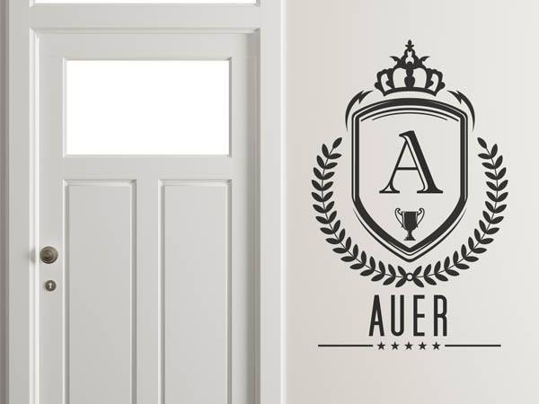 Wandtattoo Auer Wappen