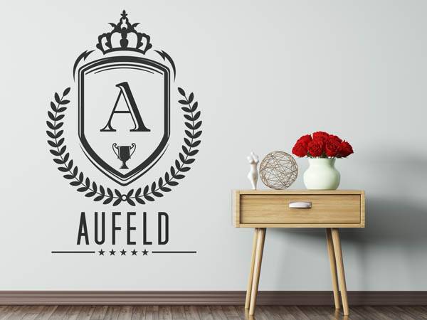 Wandtattoo Aufeld Wappen