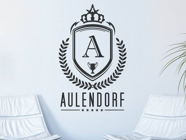 Wandtattoo Aulendorf Wappen