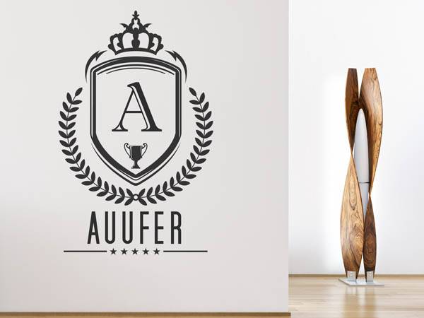 Wandtattoo Auufer Wappen