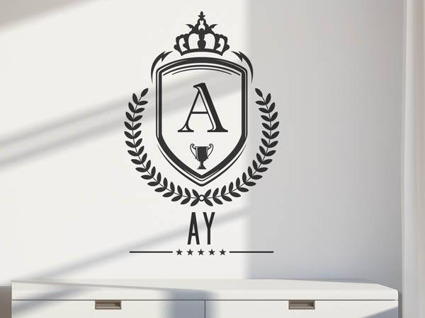Wandtattoo Ay Wappen