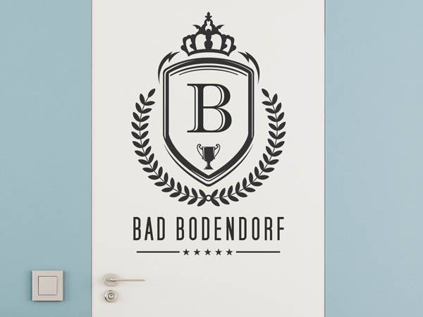 Wandtattoo Bad Bodendorf Wappen