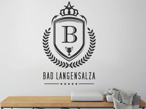 Wandtattoo Bad Langensalza Wappen