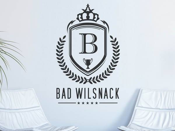 Wandtattoo Bad Wilsnack Wappen