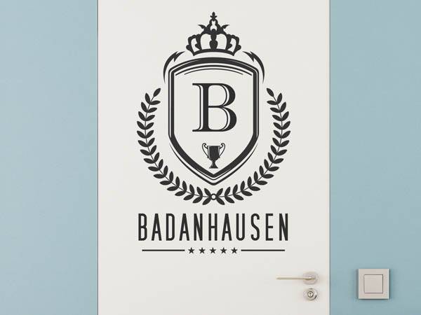 Wandtattoo Badanhausen Wappen