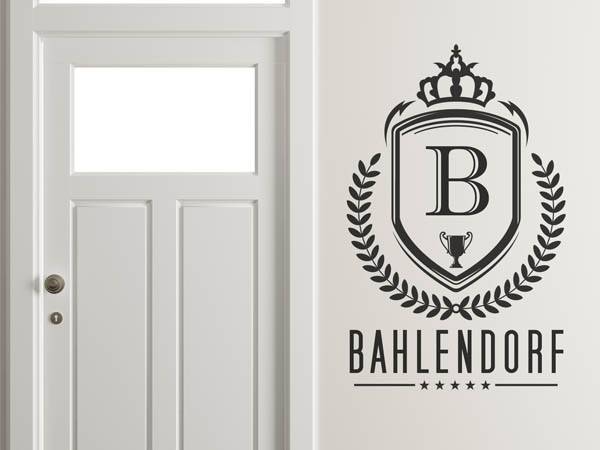 Wandtattoo Bahlendorf Wappen