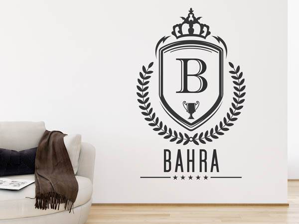 Wandtattoo Bahra Wappen