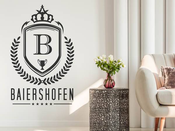 Wandtattoo Baiershofen Wappen