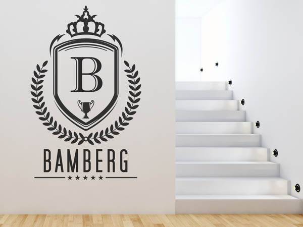 Wandtattoo Bamberg Wappen
