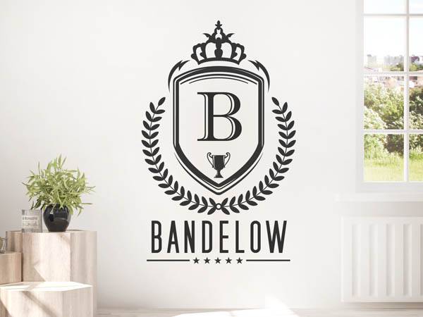 Wandtattoo Bandelow Wappen