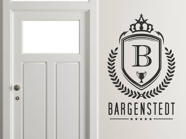 Wandtattoo Bargenstedt Wappen