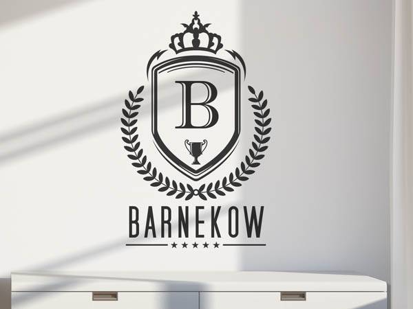Wandtattoo Barnekow Wappen