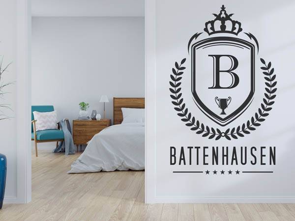Wandtattoo Battenhausen Wappen