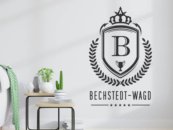Wandtattoo Bechstedt-Wagd Wappen