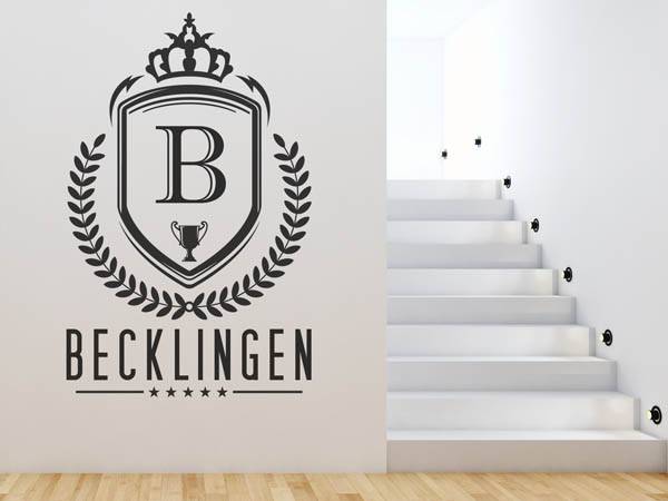 Wandtattoo Becklingen Wappen