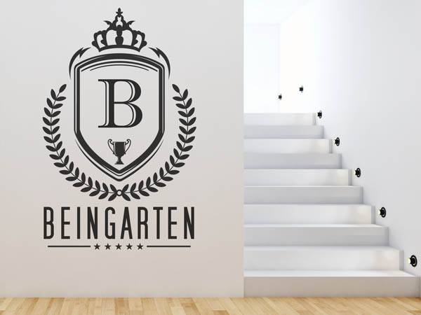 Wandtattoo Beingarten Wappen