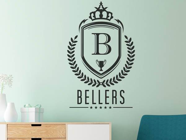 Wandtattoo Bellers Wappen