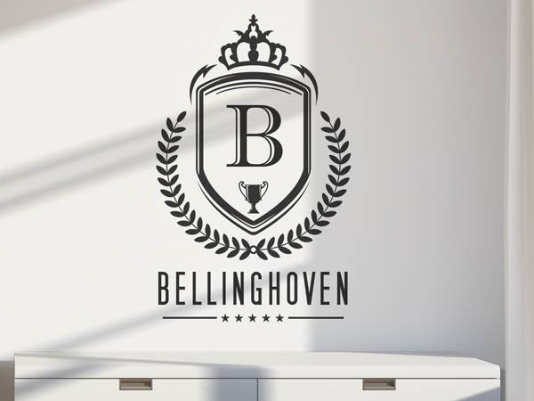 Wandtattoo Bellinghoven Wappen
