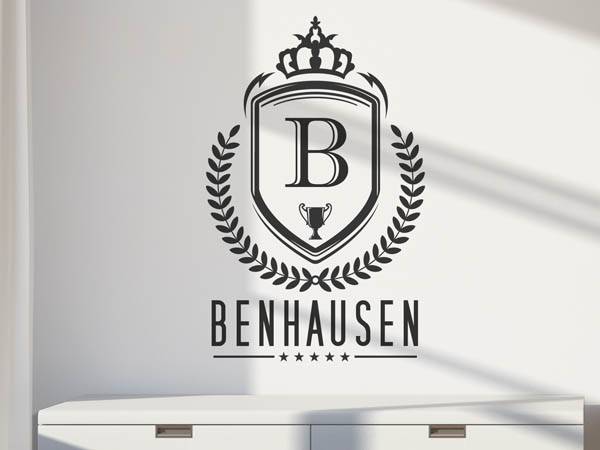 Wandtattoo Benhausen Wappen