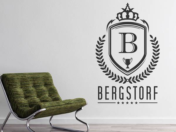 Wandtattoo Bergstorf Wappen